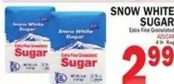 Bravo Supermarkets Snow white sugar offer