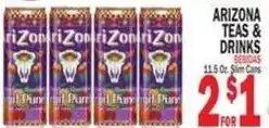 Bravo Supermarkets Arizona teas & drinks offer