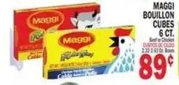 Bravo Supermarkets Maggi bouillon cubes 6 ct. offer