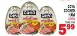 Bravo Supermarkets Goya cooked ham offer