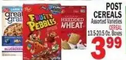 Bravo Supermarkets Post cereals offer