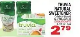Bravo Supermarkets Truvia natural sweetener offer