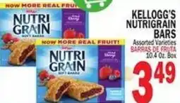 Bravo Supermarkets Kellogg's nutrigrain bars offer