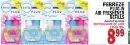 Bravo Supermarkets Febreze plug-in air freshener refills offer