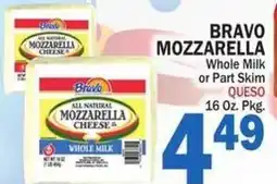 Bravo Supermarkets Bravo mozzarella offer