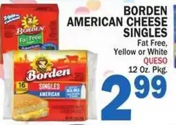 Bravo Supermarkets Borden american cheese singles offer