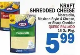 Bravo Supermarkets Kraft shredded cheese offer