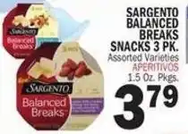 Bravo Supermarkets Sargento balanced breaks offer