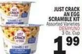Bravo Supermarkets Just crack an egg scramble kit offer