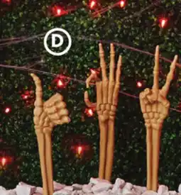 Family Dollar Skeleton Hand Yard Stakes offer