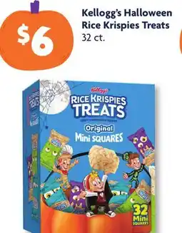 Family Dollar Kellogg's Halloween Rice Krispies Treats offer
