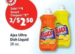 Family Dollar Ajax Ultra Dish Liquid offer