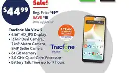 Family Dollar Tracfone Blu View 5 offer