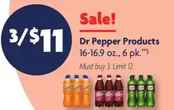 Family Dollar Dr Pepper Products offer