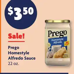 Family Dollar Prego Homestyle Alfredo Sauce offer