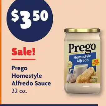 Family Dollar Prego Homestyle Alfredo Sauce offer