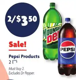 Family Dollar Pepsi Products offer