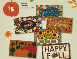 Family Dollar Harvest Doormats offer