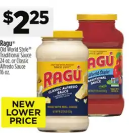Dollar General Ragu Old World Style Traditional Sauce 24 oz. or Classic Alfredo Sauce 16 oz offer