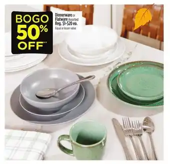 Dollar General Dinnerware or Flatware offer
