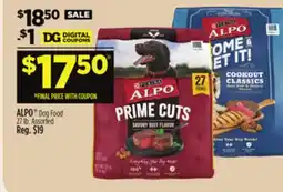 Dollar General ALPO Dog Food offer