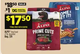 Dollar General ALPO Dog Food offer