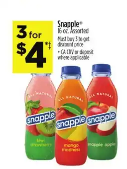 Dollar General Snapple offer