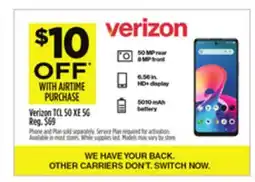 Dollar General TCL 50 XE 5G offer