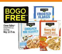 Dollar General Clover Valley Cereal offer