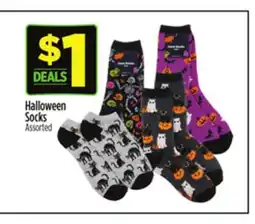 Dollar General Halloween Socks offer