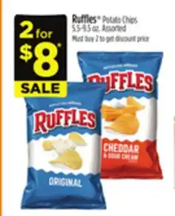 Dollar General Ruffles Potato Chips offer