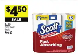 Dollar General Scott Paper Towels offer