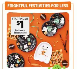 Dollar General Partyware or Balloons offer