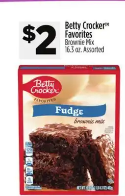 Dollar General Betty Crocker Favorites Brownie Mix offer