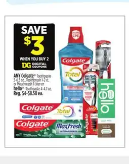 Dollar General Colgate , hello offer