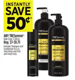 Dollar General ANY TRESemmé Hair Care offer