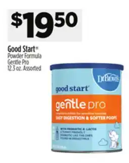 Dollar General Good Start Powder Formula Gentle Pro offer