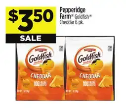 Dollar General Pepperidge Farm Goldfish Cheddar offer