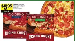 Dollar General DiGiorno Rising Crust Pizza Pepperoni or Supreme offer