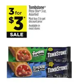 Dollar General Tombstone Pizza Stix offer