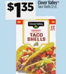 Dollar General Clover Valley Taco Shells offer