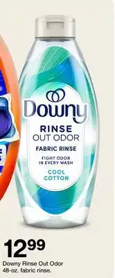 Target Downy Rinse Out Odor 48-oz. fabric rinse offer