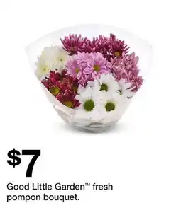 Target Good Little Garden fresh pompon bouquet offer
