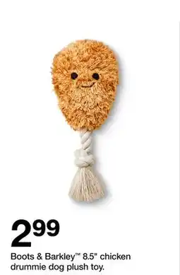 Target Boots & Barkley 8.5 chicken drummie dog plush toy offer