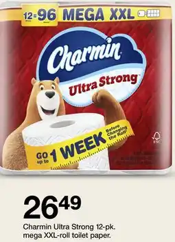 Target Charmin Ultra Strong 12-pk. mega XXL-roll toilet paper offer