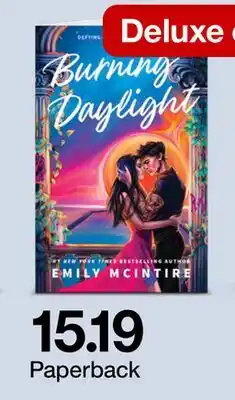 Target Paperback Deluxe edition offer