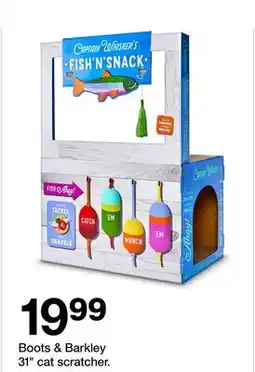 Target Boots & Barkley 31 cat scratcher offer