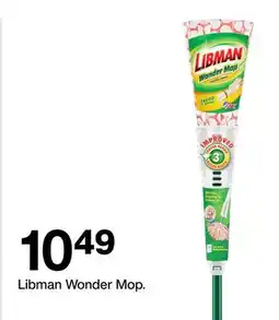 Target Libman Wonder Mop offer