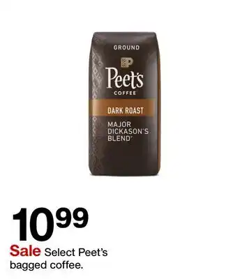 Target Select Peet's bagged coffee offer