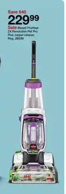 Target Bissell ProHeat 2X Revolution Pet Pro Plus carpet cleaner offer